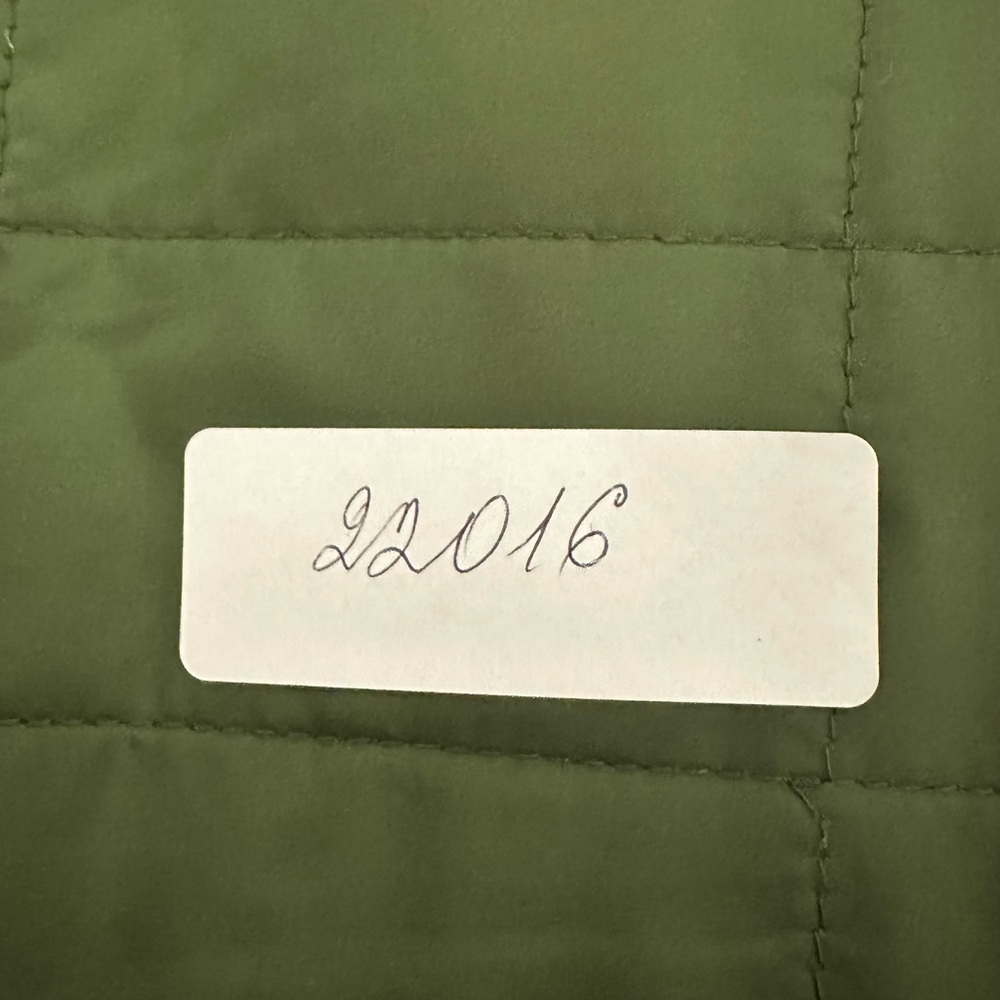 Orvis Full Zip Jacket Mixed Media Olive Green Quilted Lightweight Mens Size XXL - Picture 9 of 9